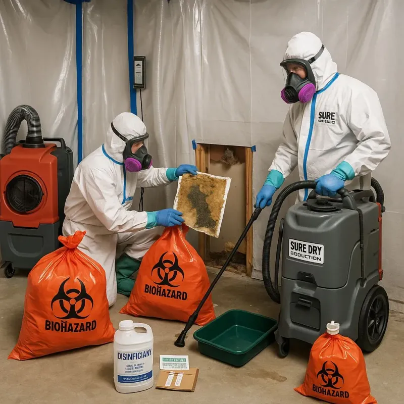 Contaminated Water Handling Protocols process in Lansford, PA